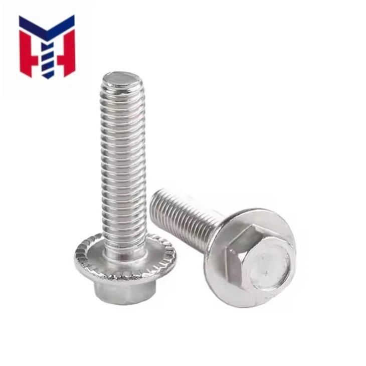 DIN6921 M5 M6 M8 M10 M12 Hexagon Flange Bolts